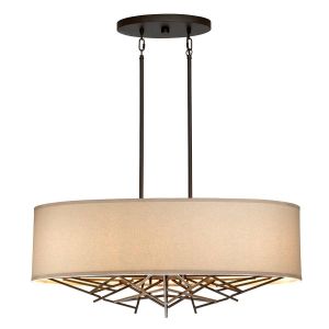 Elstead Lighting / Pendant Lights / Taiko 5 Island Old Bronze