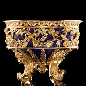 Badari / Decorative & Flower Vases / Flower Bowl V1-2005/PO/BL