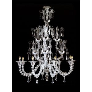 Italian Luxury Lighting / Chandeliers / Venetian Glass  Murano glass 8-Light V7602 008