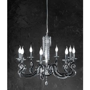 Euroluce Lampadari / Chandeliers / Venice Superlux L8 Black