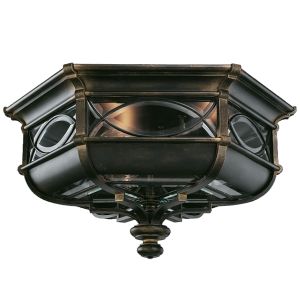 Fine Art Handcrafted Lighting / Outdoor Flush Mount / Warwickshire 21″  611682 