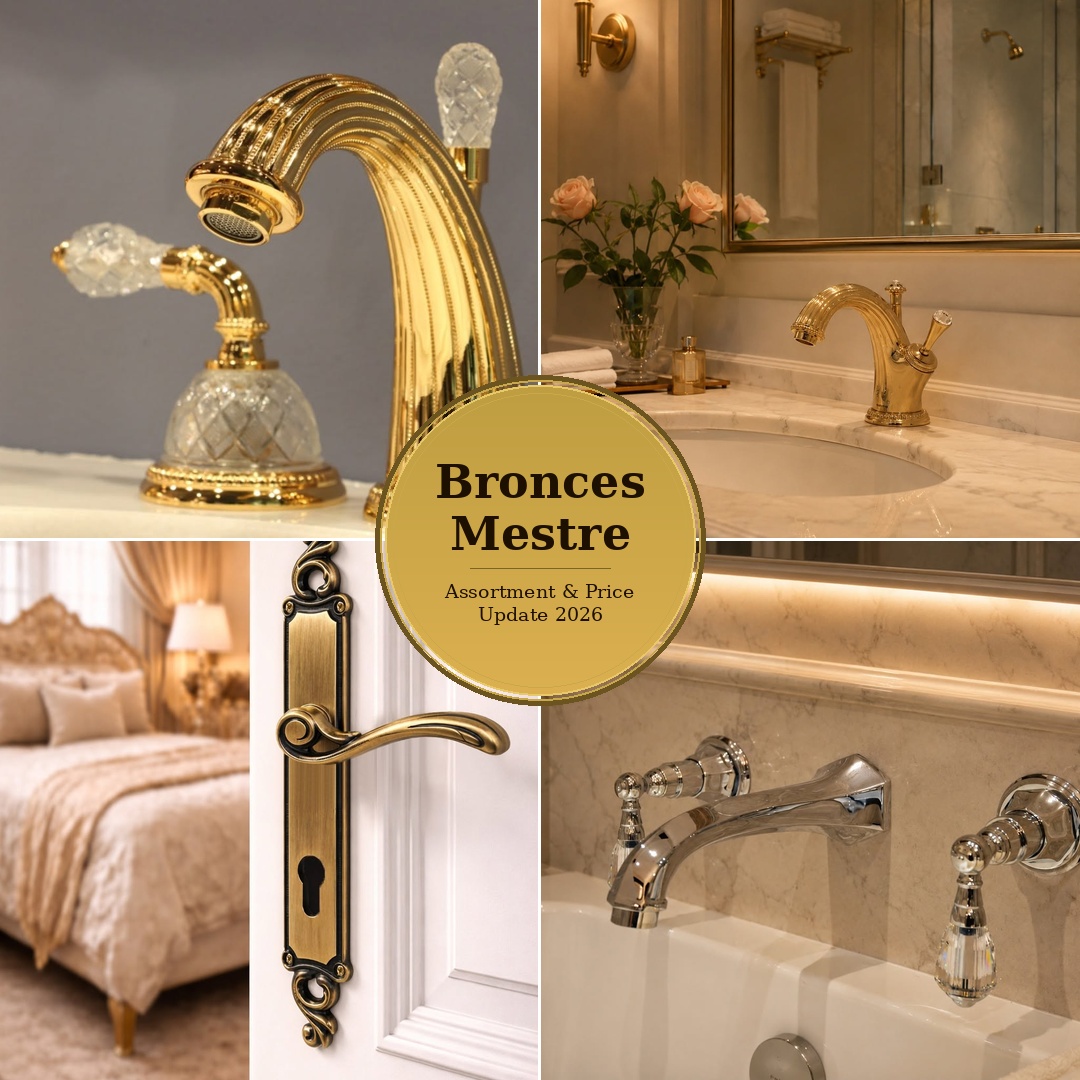 Bronces Mestre — Assortment & Price Update 2026