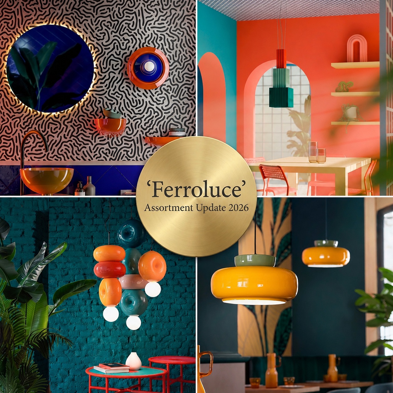 Joy to Light: Ferroluce Presents the New Decò Collection