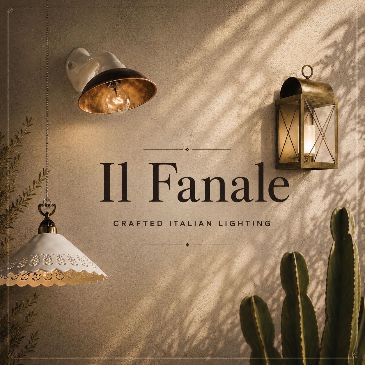 Il Fanale Handmade Italian Lighting with Brass, Character & Architectural Elegance