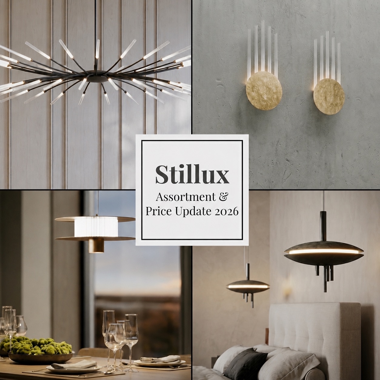 Stillux — Assortment & Price Update 2026